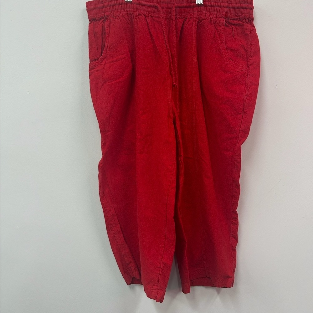 Erika Women’s Red Casual Pants